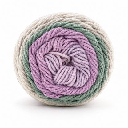 Lavender Sage 100 g gradient yarn cake variant
