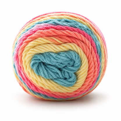 Rainbow Sorbet 100 g gradient yarn cake variant