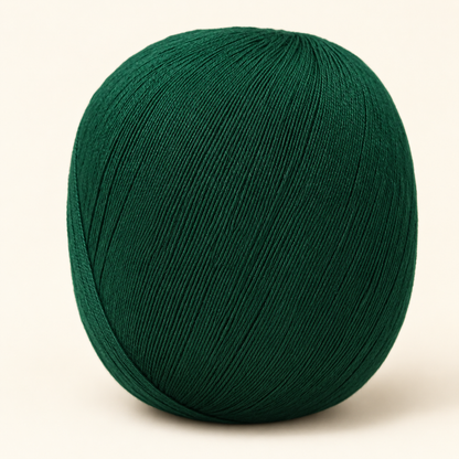 Dark Green 150 g fine mercerized cotton yarn ball variant