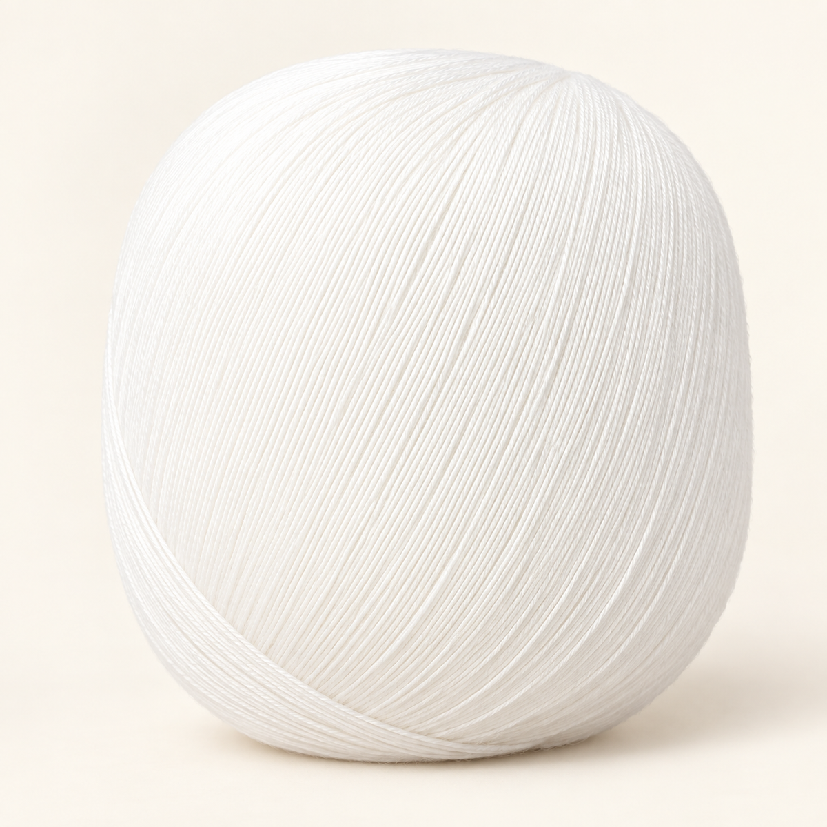 White 150 g fine mercerized cotton yarn ball variant