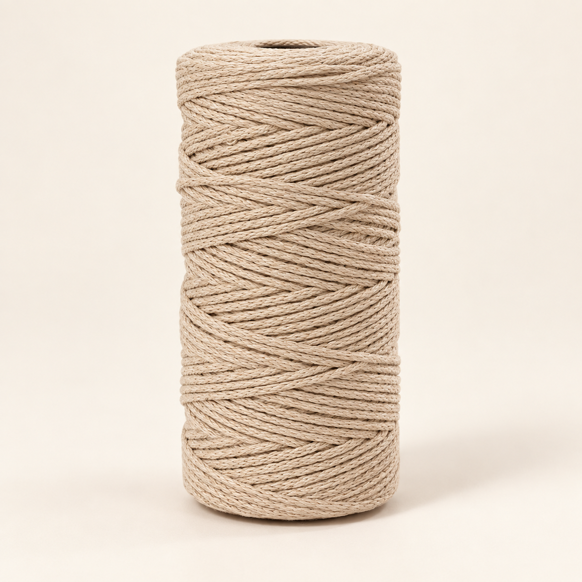 Natural 150 m round 2 mm craft cord spool variant