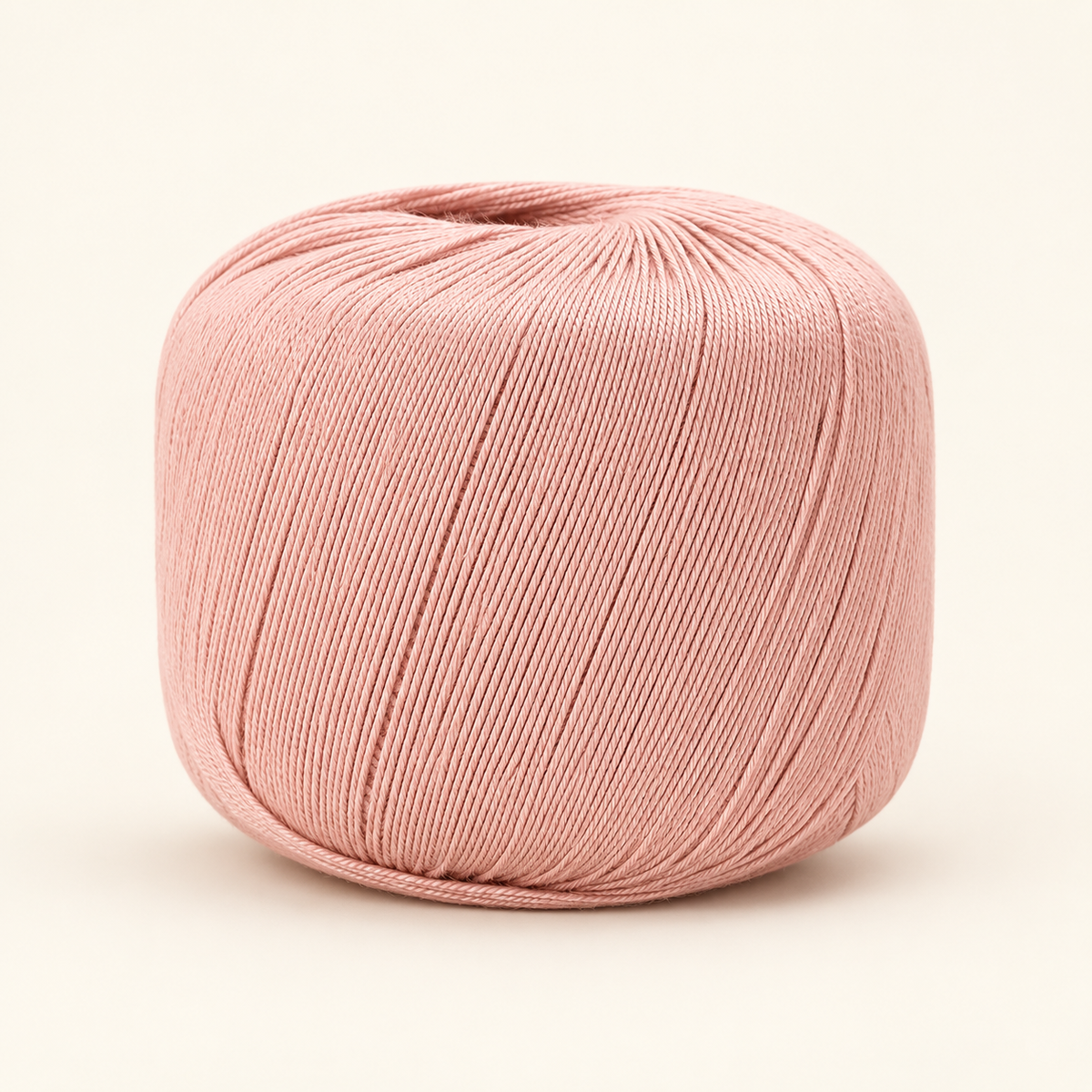 Blush Pink 50 g lightweight cotton-blend crochet yarn ball variant