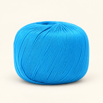 Sky Blue 50 g lightweight cotton-blend crochet yarn ball variant